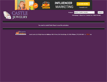 Tablet Screenshot of castlefinejewelry.com